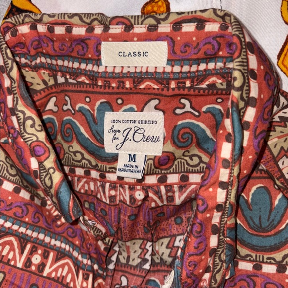 J.Crew Short Sleeve Button-Up Shirt – Men’s Medium - Picture 3 of 4